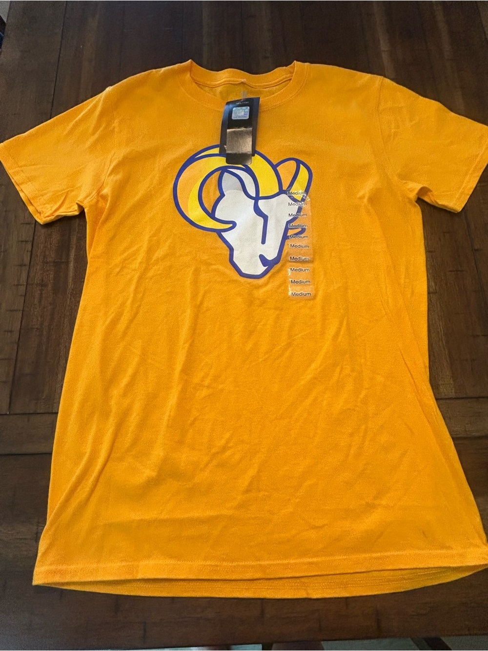 Los Angeles Rams T Shirt Mens Medium Fanatics NWT NFL
